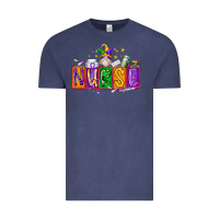 Vintage Denim nurse mardi gras Vintage Tee - RacoonDesign