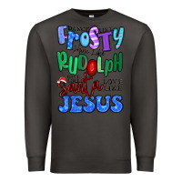 Smoke dance like frosty shine like rudolph Premium Sweatshirt - MaliasSmallBusiness