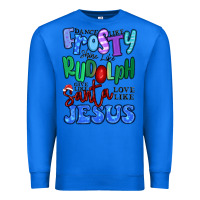 True Royal dance like frosty shine like rudolph Premium Sweatshirt - MaliasSmallBusiness