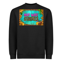 Black hot wife summer skinny metal can holder Heavyweight Sweatshirt - HRA Design Shop