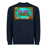 Navy hot wife summer skinny metal can holder Heavyweight Sweatshirt - HRA Design Shop