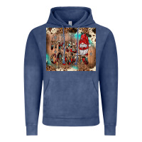 Vintage Denim merry christmas gnome Vintage Hoodie - JahusDesignShop