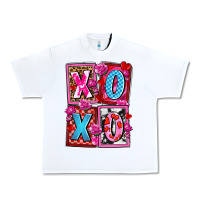 White xoxo with roses and candies olivia Urban Heavy Tee - OliviaCreatesArt