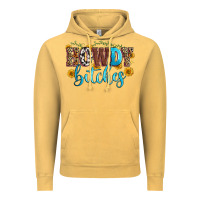 Vintage Mustard howdy bitches Vintage Hoodie - Zillion Design Studio