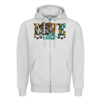 Dove Grey love cats scottish fold Zipper Hoodie - LillyAllenDesigns