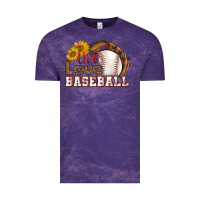 Cloud Purple live love baseball Vintage Tee - HRA Design Shop