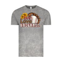 Cloud Rock live love baseball Vintage Tee - HRA Design Shop