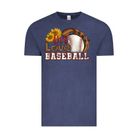Vintage Denim live love baseball Vintage Tee - HRA Design Shop