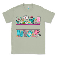 Matcha nurse elements with costom name Classic Tee - AdoDesignShop