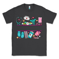 Smoke nurse elements with costom name Classic Tee - AdoDesignShop
