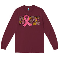 Burgundy hope Long Sleeve Tee - JahusDesignShop