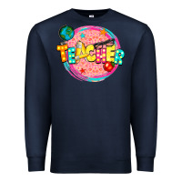 Navy teacher Premium Sweatshirt - NancyCooperArtShop