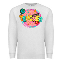 Oatmeal Heather teacher Premium Sweatshirt - NancyCooperArtShop