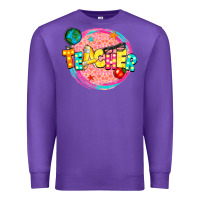 Purple teacher Premium Sweatshirt - NancyCooperArtShop
