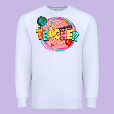 Teacher Premium Sweatshirt Designed By Nancycooperartshop