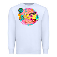White teacher Premium Sweatshirt - NancyCooperArtShop