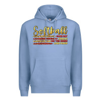 Colony Blue softball game day Premium Hoodie - Artiststas