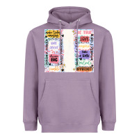 Lavender positive affirmation Heavyweight Hoodie - MaliasSmallBusiness