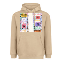 Mushroom positive affirmation Heavyweight Hoodie - MaliasSmallBusiness