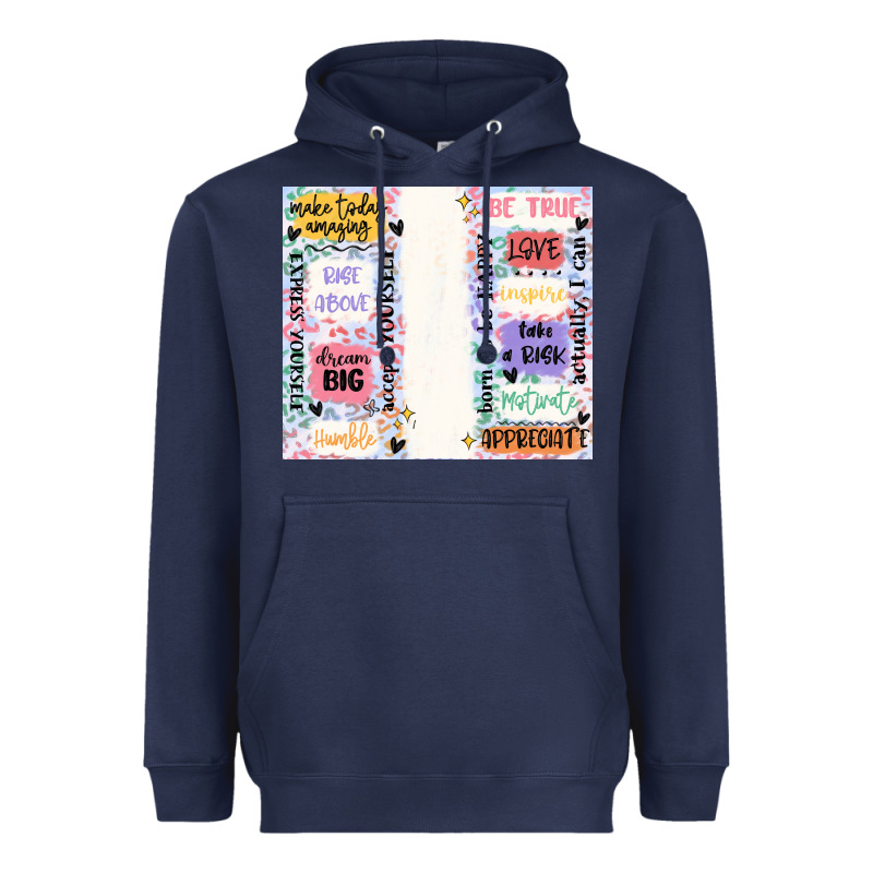 Positive Affirmation Heavyweight Hoodie by MaliasSmallBusiness | Teevron