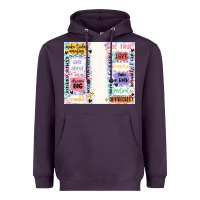 Plum positive affirmation Heavyweight Hoodie - MaliasSmallBusiness