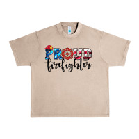 French Oak proud firefighter Urban Heavy Tee - HRA Design Shop