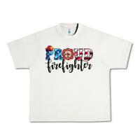 Proud Firefighter Urban Heavy Tee | Teevron