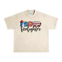 Sandshell proud firefighter Urban Heavy Tee - HRA Design Shop