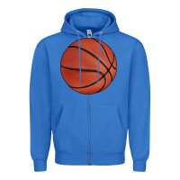 True Royal basketball Zipper Hoodie - BarkalooDesign