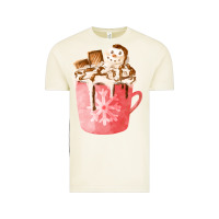 Vintage Arctic hotcocoa with snowman  fa element Vintage Tee - FaDigitalArtStudio