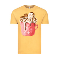 Hotcocoa With Snowman  Fa Element Vintage Tee | Teevron