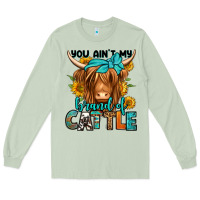 Matcha you ain't my brand of cattle longhaired cow Long Sleeve Tee - Jasminsmagicworld