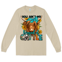 Mushroom you ain't my brand of cattle longhaired cow Long Sleeve Tee - Jasminsmagicworld