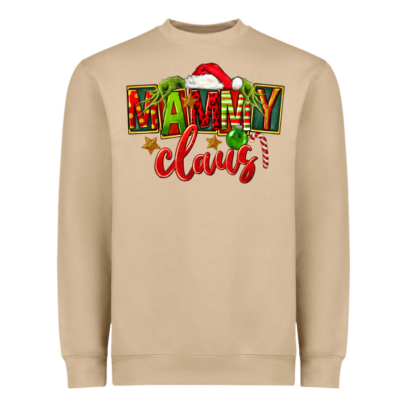Christmas Mammy Claus Heavyweight Sweatshirt by FaDigitalArtStudio | Teevron