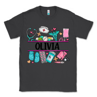 Smoke nurse elements with costom name Classic Tee - AdoDesignShop