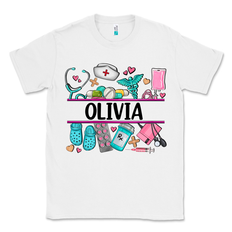 Nurse Elements With Costom Name Classic Tee by AdoDesignShop | Teevron