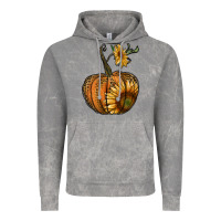 Cloud Rock pumpkin with sunflower Vintage Hoodie - RanaPortraitStore