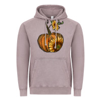 Vintage Zinc pumpkin with sunflower Vintage Hoodie - RanaPortraitStore