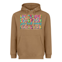Toasted Coconut my temper goes from zerobail money real quick Heavyweight Hoodie - NancyCooperArtShop