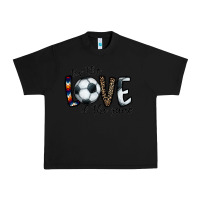 Black for the love of the game socer Urban Heavy Tee - CowhideDigitalArt