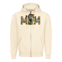 Sandshell Western Hampshire Sheep Mom Zipper Hoodie - LillyAllenDesigns
