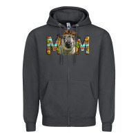 Smoke Western Hampshire Sheep Mom Zipper Hoodie - LillyAllenDesigns