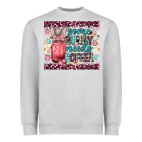 Heather Grey Some bunny needs coffee 20oz tumbler Heavyweight Sweatshirt - Neo Western