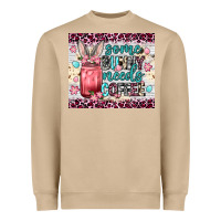 Mushroom Some bunny needs coffee 20oz tumbler Heavyweight Sweatshirt - Neo Western