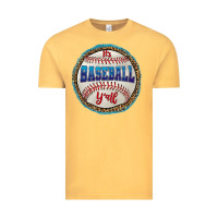 Vintage Mustard it's baseball y'all Vintage Tee - HRA Design Shop
