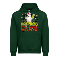 Forest Green Boo Boo Crew Nurse Urban Hoodie - texasbilliewilder