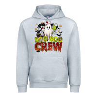 Heather Grey Boo Boo Crew Nurse Urban Hoodie - texasbilliewilder