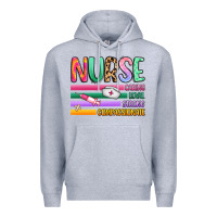 Heather Grey nurse Premium Hoodie - Artiststas