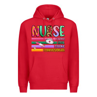 Red nurse Premium Hoodie - Artiststas