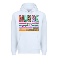 White nurse Premium Hoodie - Artiststas